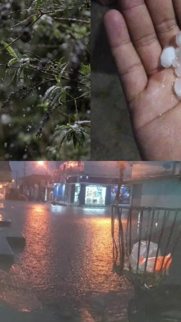 Cidade Do Nordeste Registra Chuva De Granizo Veja Imagens