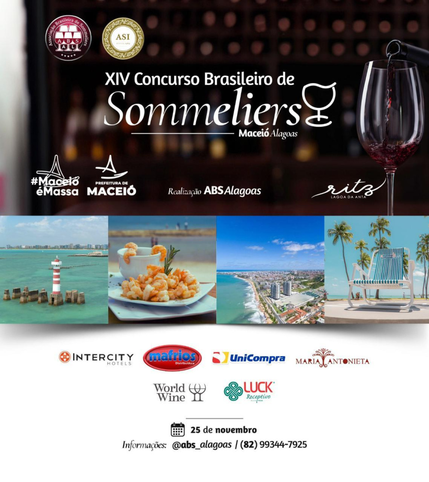 Concurso Nacional de Sommeliers em Alagoa