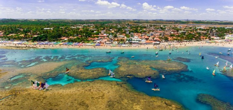 Porto de Galinhas panoramica foto Prefeitura de Ipojuca