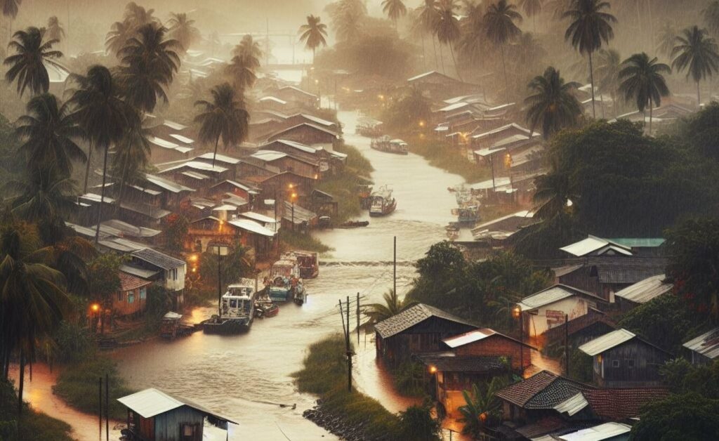 cidade Nordeste chuva