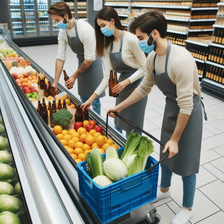 trabalhadores no mercado