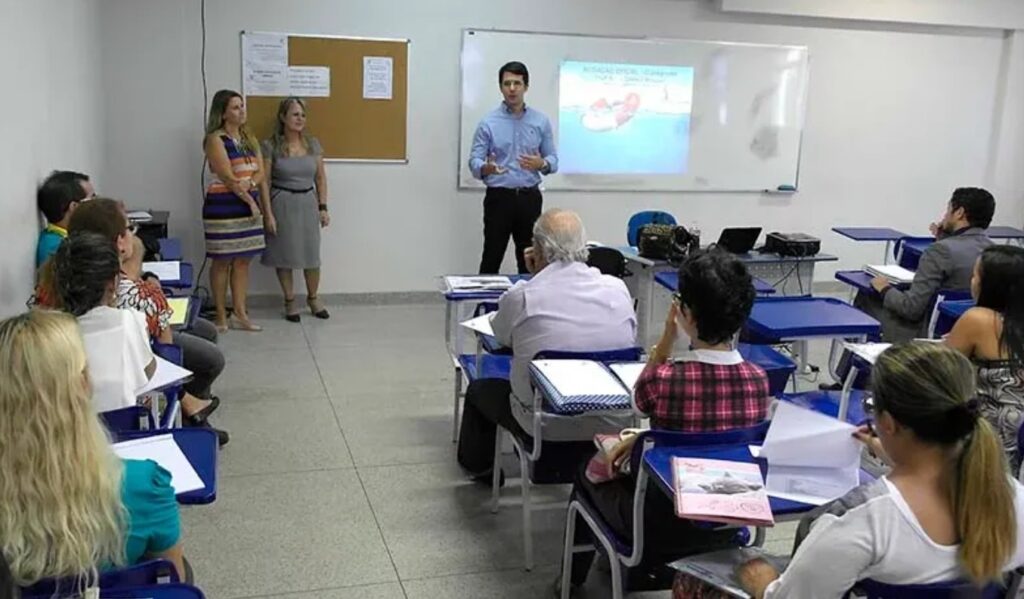 cursos egape sala de aula