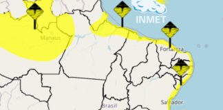 Inmet - alerta de chuvas