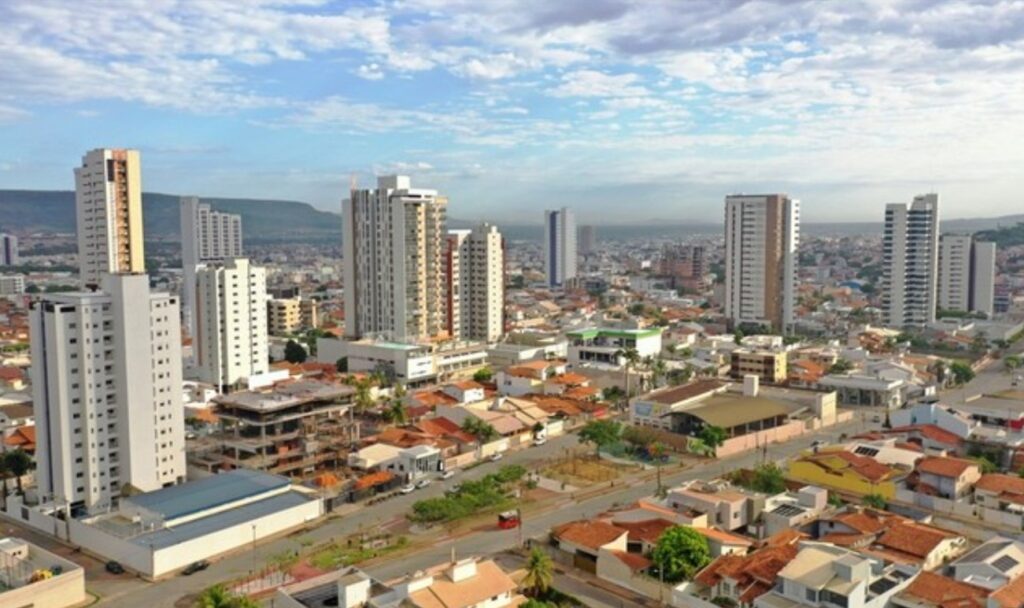 vista da cidade de barreiras - bahia