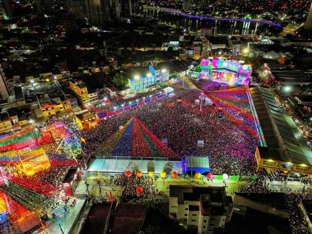 recorde de público no Parque do Povo