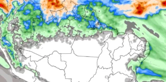 ACUMULADO DE CHUVA DA SEMANA