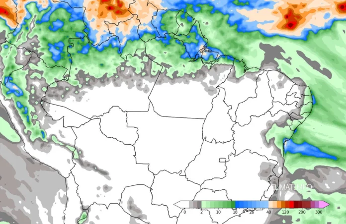 ACUMULADO DE CHUVA DA SEMANA