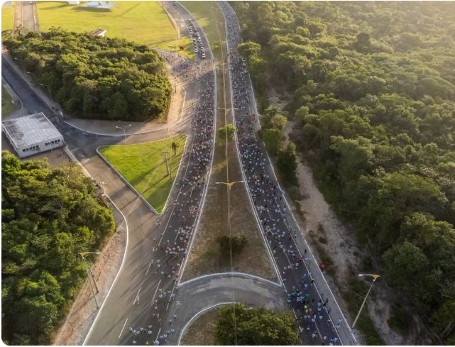 Percurso Centro de Convenções foto divulgação