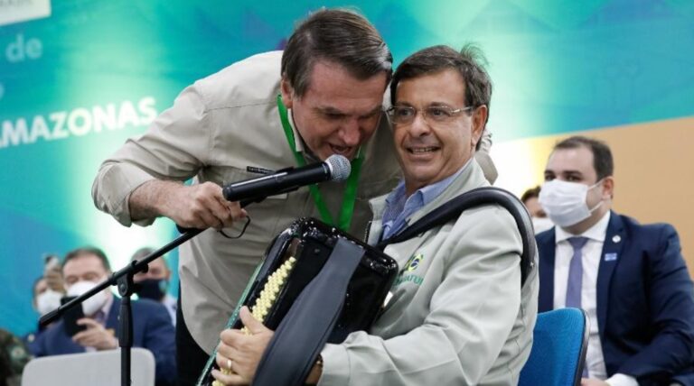 sanfoneiro gilson machado e bolsonaro