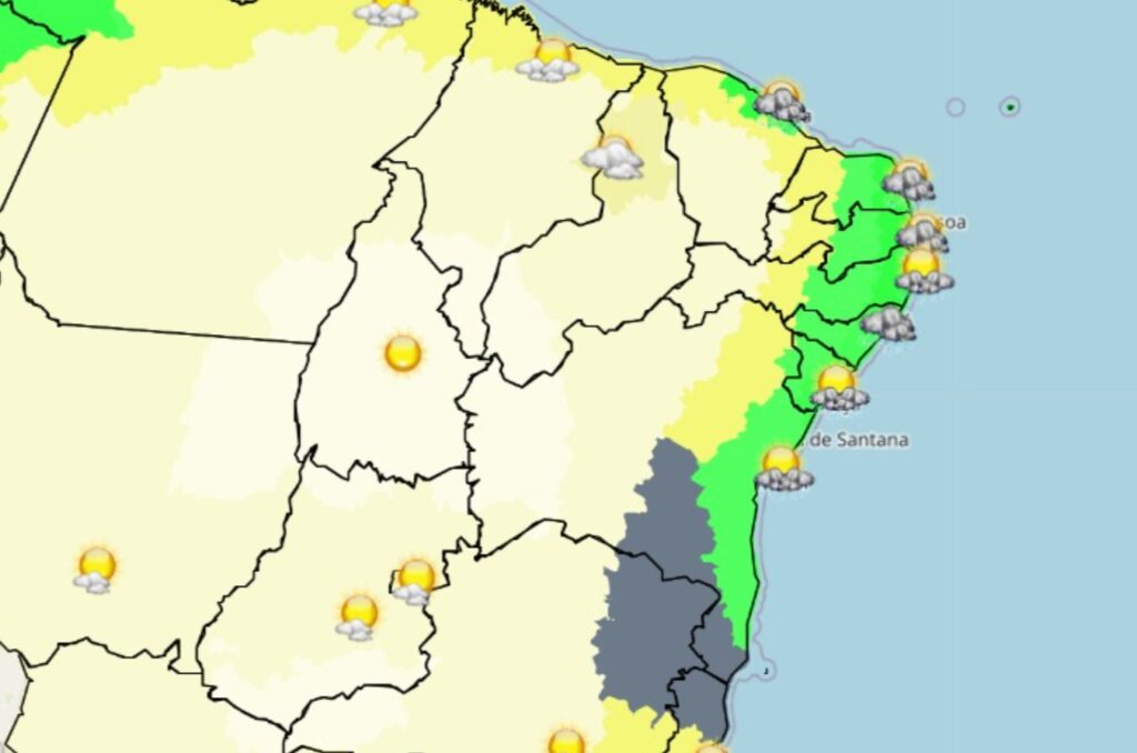 previsão de tempo nordeste baixa umidade