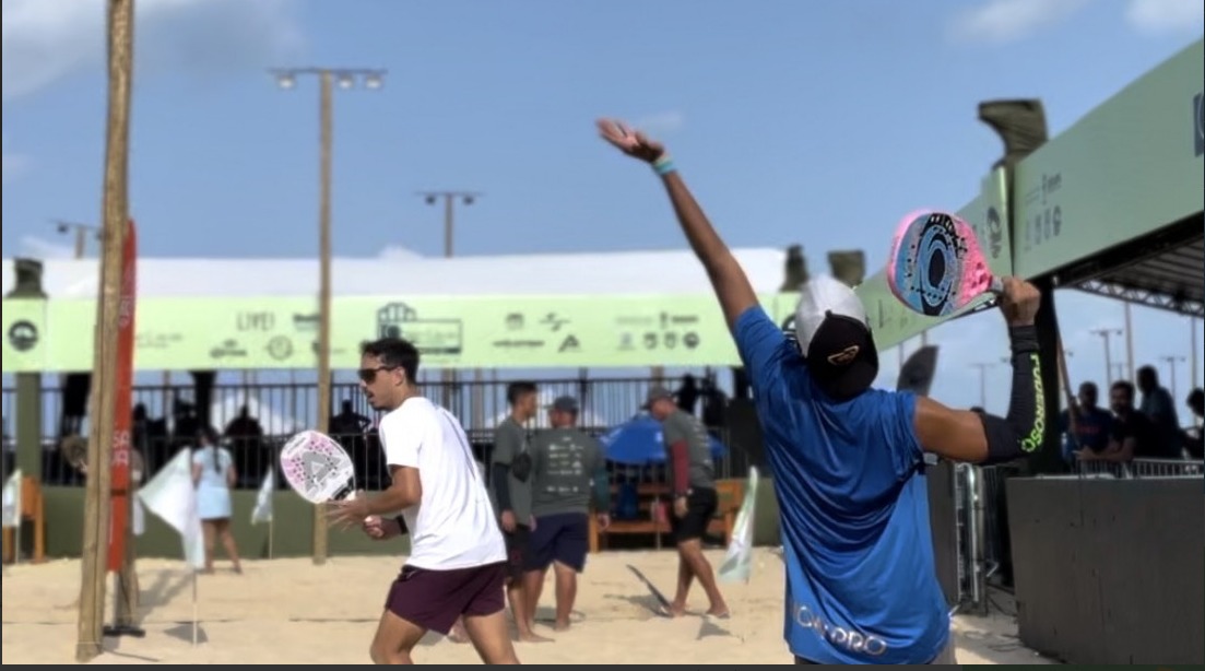 Mundial de BEach Tennis foto divulgação Secom