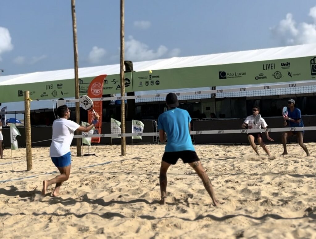 Mundial de Beach Tennis Divulgação Secom