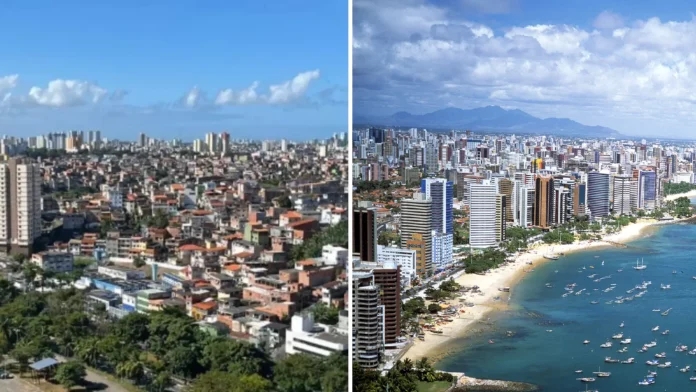 Fortaleza e Salvador disputam qual é a maior cidade do Nordeste