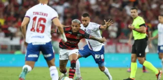 Jogo Bahia e Flamengo