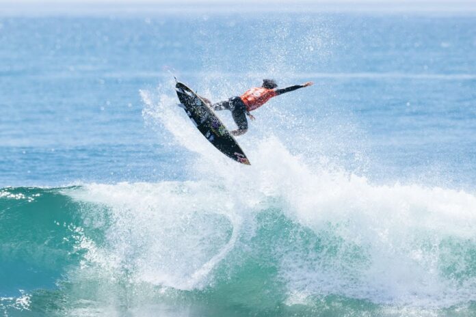 Italo Ferreira em ação no WSl Finals foto WSL Pat Nolan