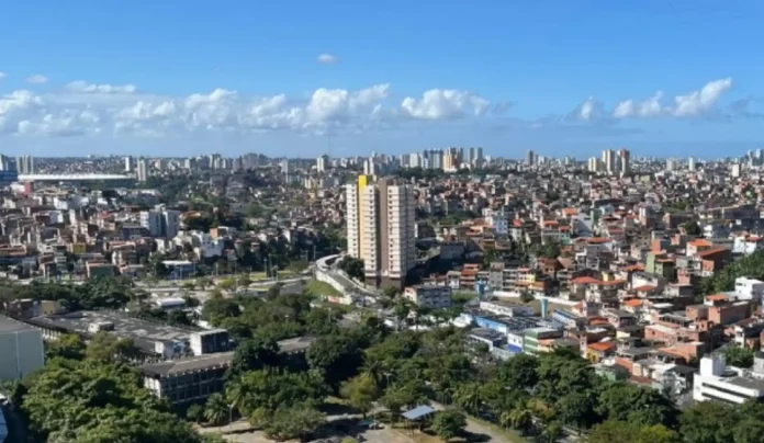 Vista área de Salvador