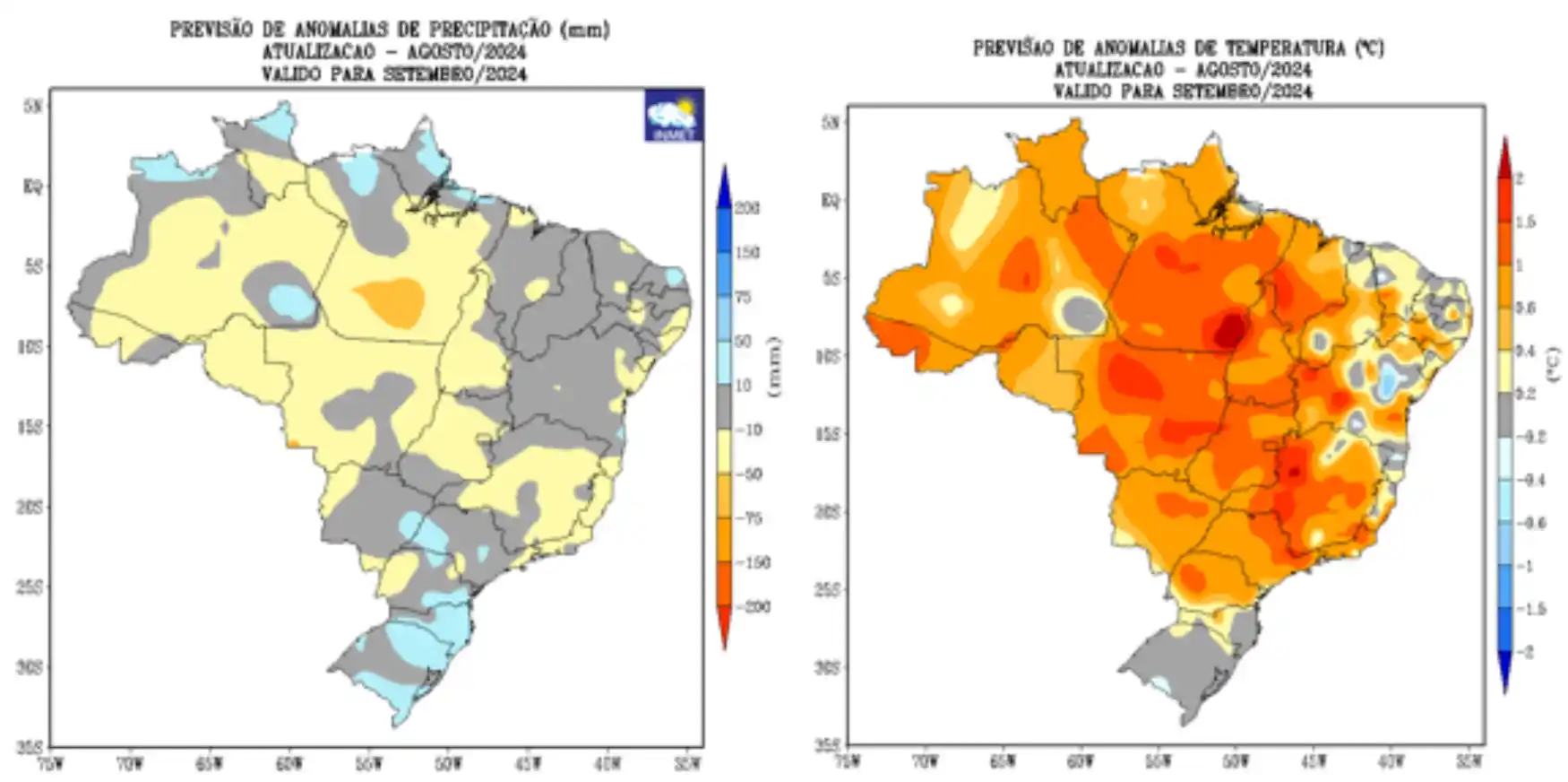 inmet previsão do tempo