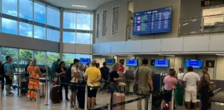 Aeroporto Castro Pinto, em João Pessoa. Foto: Eliseu Lins