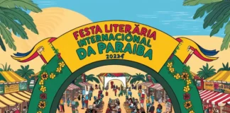 ilustração AI EVENTO DE LITERATURA EM LINGUA PORTUGUESA