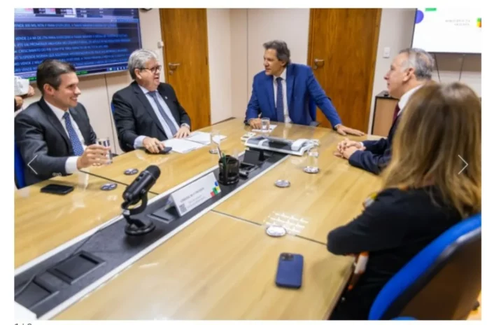 reunião Governo da PB em Brasilia foto divulgação