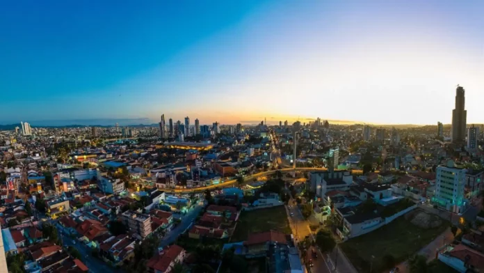 Campina Grande vista de cima. Foto: Prefeitura de Campina Grande