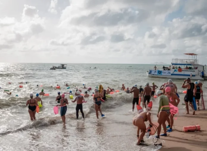 Ultramaratona Aquática de natação no mar