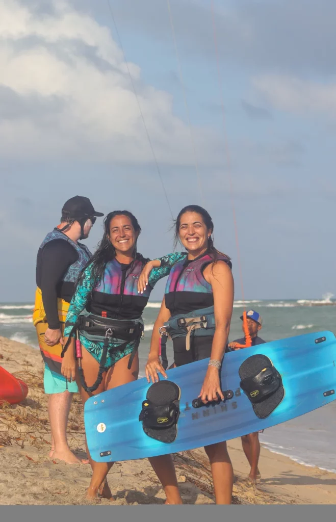 Aula iniciantes Kite Master Barra de Cunhau RN 4 foto Iraktan Ramos