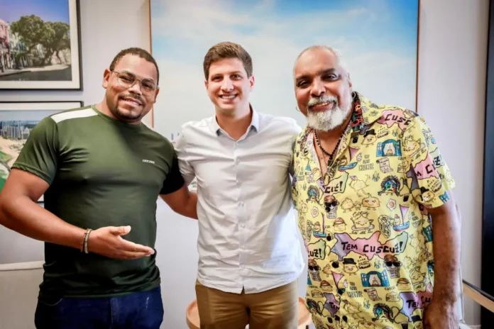 Anuncio dos homenageados carnaval do recife Foto Edson Holanda