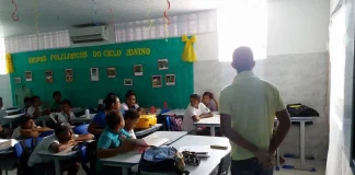 Escola Municipal Tennyson Fontes Souza. Foto: Reprodução Facebook