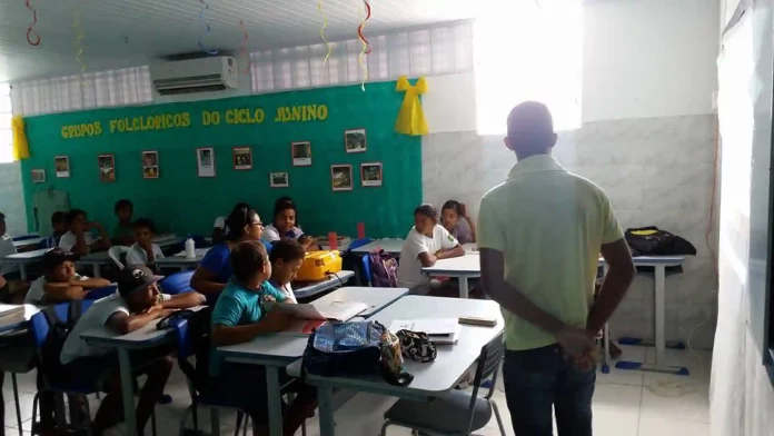 Escola Municipal Tennyson Fontes Souza. Foto: Reprodução Facebook