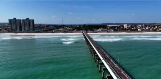 Píer do Emissário Submarino de Maceió. Foto: Divulgação