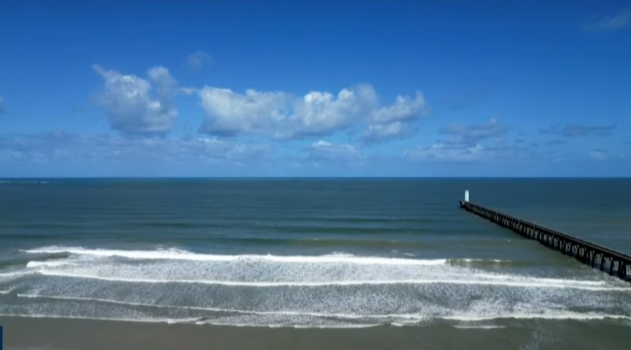 Píer do Emissário Submarino de Maceió. Foto: Divulgação