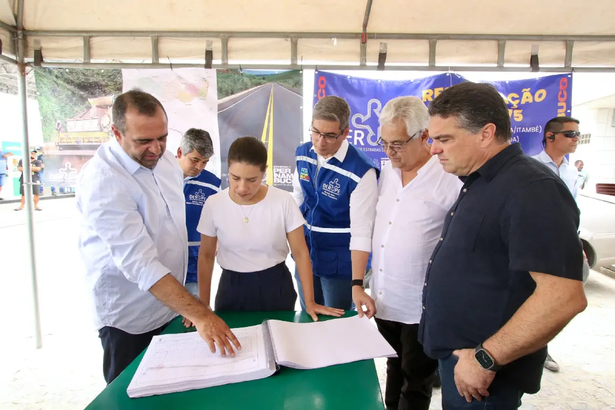 Governadora Raquel Lira visitando obras de estradas em PE foto Ed Machado_Governo de Pernambuco