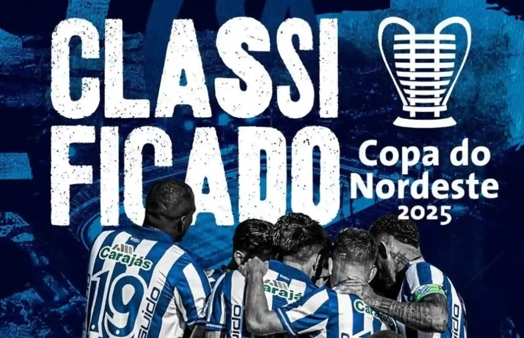 O CSA é um dos clubes que se classificaram para a fase de grupos da Copa do Nordeste. Foto: Reprodução.