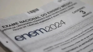 Prova do Enem 2024. Foto: Divulgação