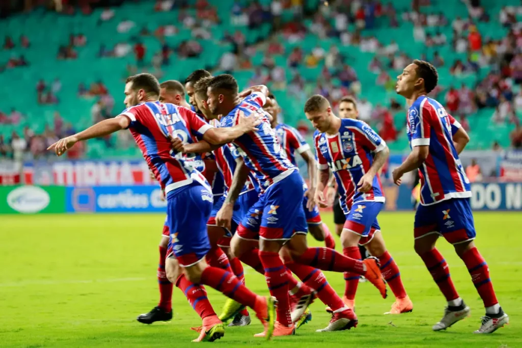 Bahia em campo foto Felipe Oliveira EC Bahia