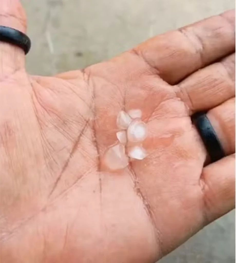 chuva de granizo em sergipe