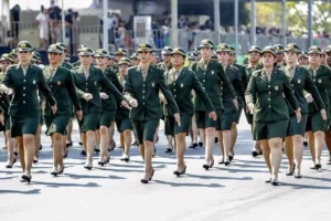 Mulheres no Exército. Foto: Governo Federal