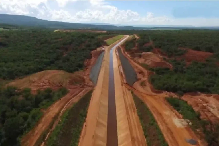 Cinturão das Águas no Ceará. Foto: Governo do Ceará