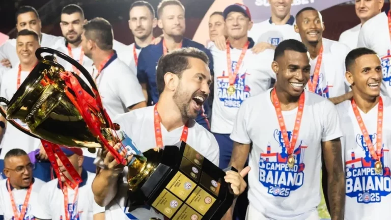 Bahia campeão. Foto: Redes Sociais do EC Bahia