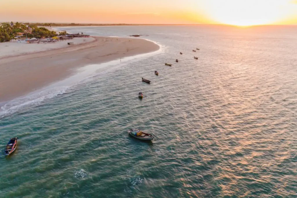 Praia do Coqueiro, em Luís Correia (PI). Crédito: Chico Rasta/MTur Destinos