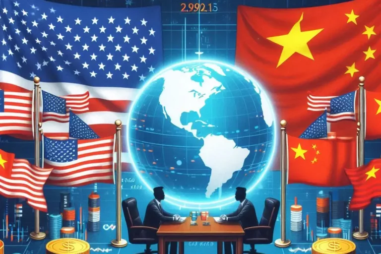 Guerra das tarifas. Imagem ilustrativa feita por IA