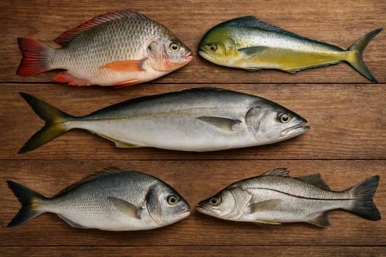peixes para a semana santa