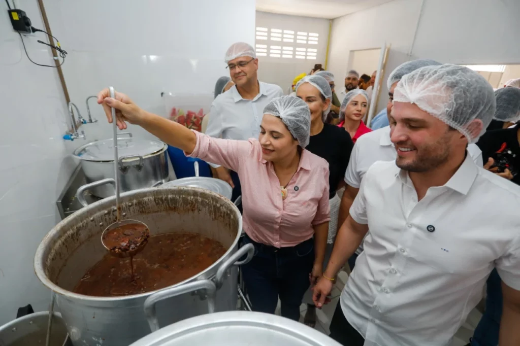 entrega de Cozinha comunitária