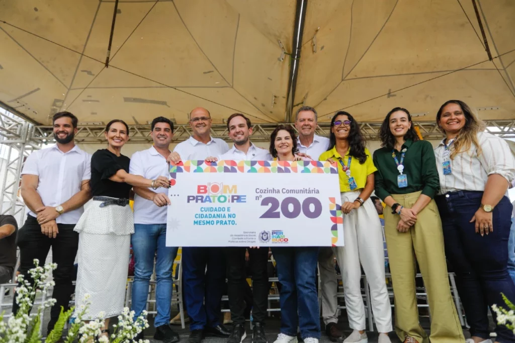 entrega de Cozinha comunitária