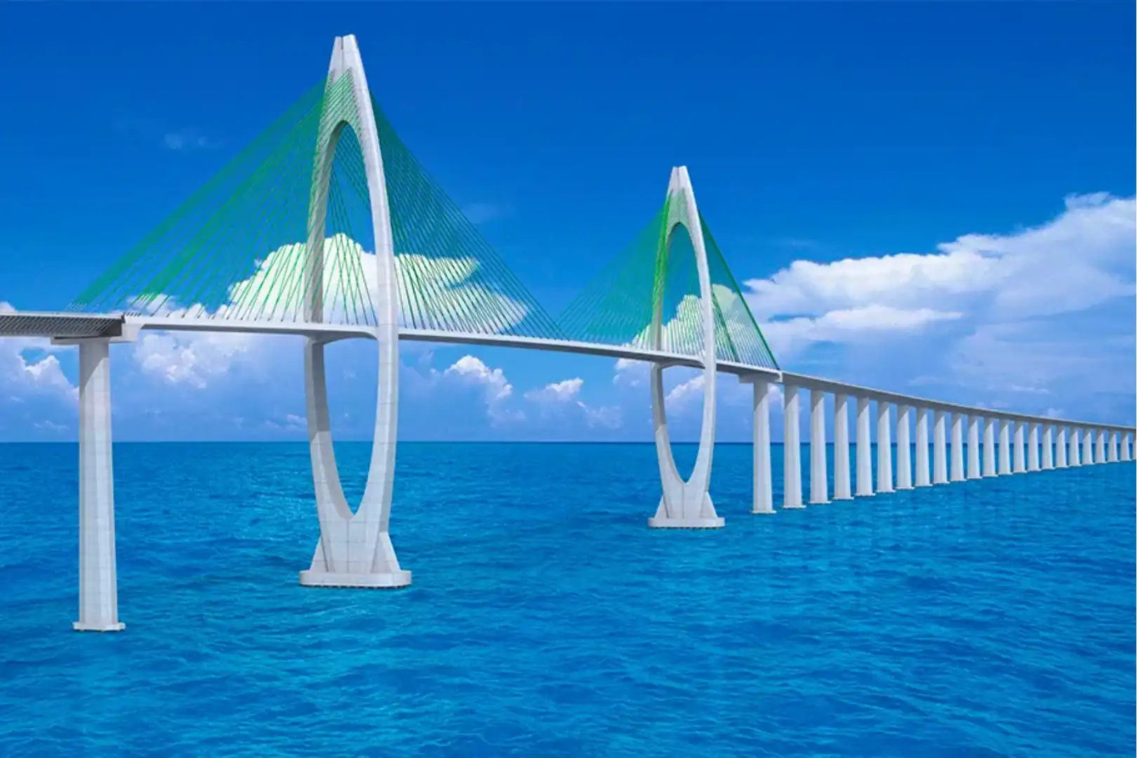 A ponte Salvador-Itaparica é uma obra sonhada por milhões de baianos. Imagem ilustrativa.