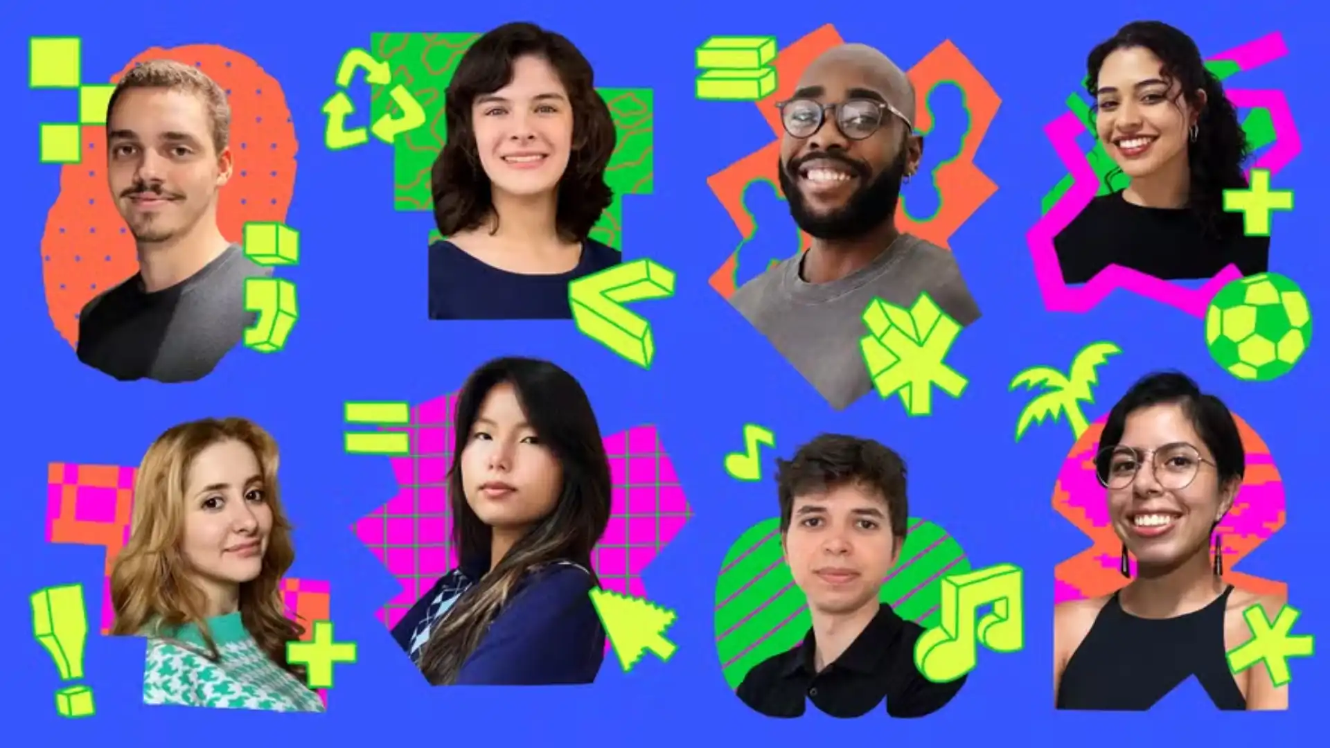 Estudantes do Brasil que venceram o desafio internacional da Apple. foto Divulgação