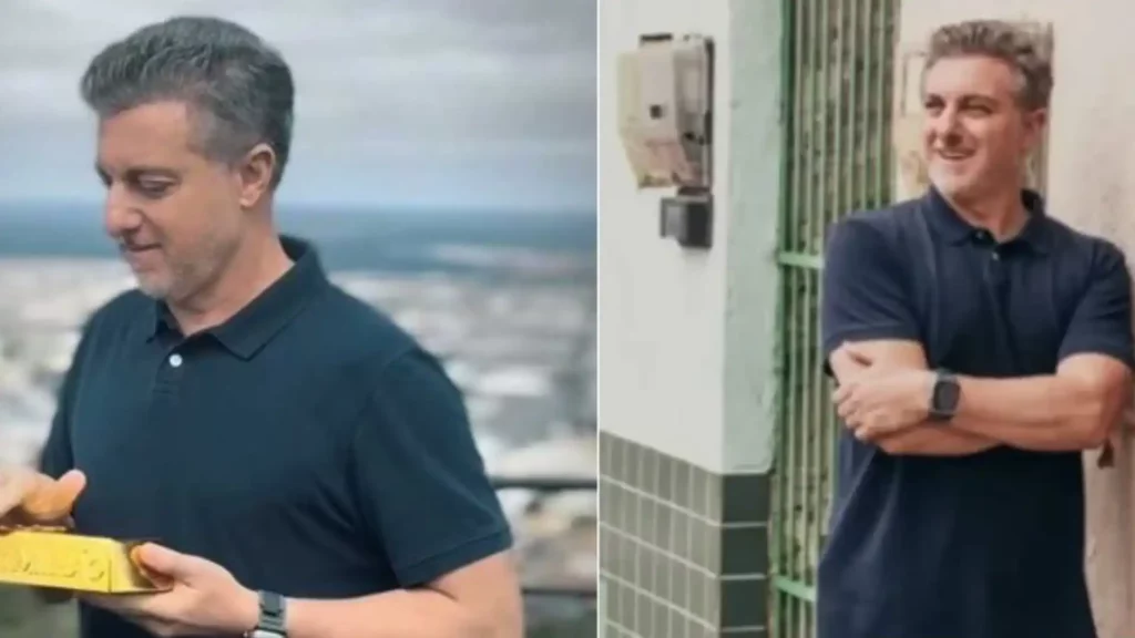 Luciano Huck - familhão. Foto: Reprodução