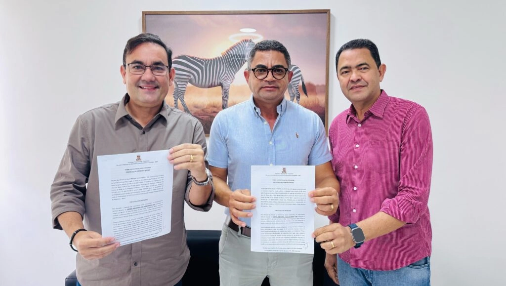 Página oficial da Prefeitura de Alagoinhas divulgou a assinatura do protocolo de intenções com a Revise Emprrendimentos Foto Divulgação
