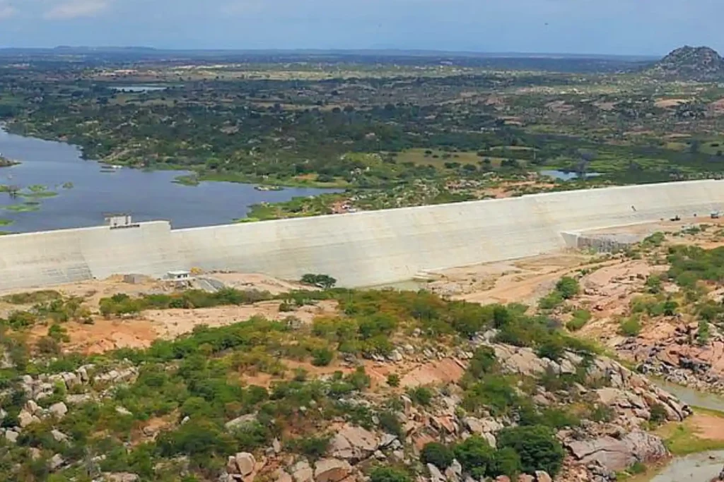 Barragem de Oiticica. Foto: Governo Federal